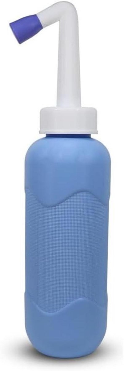 Bidet Fles - Persoonlijke Douche - Hygiënisch Reinigen - Draagbaar Ontwerp - 500 ml - Blauw