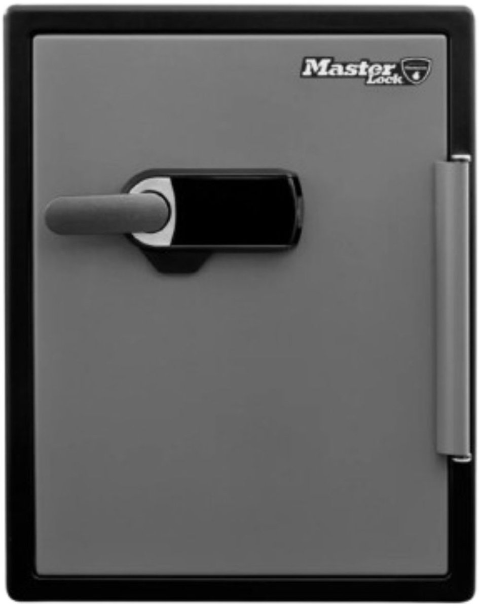 Masterlock Kluis - Kluis Brandwerend - Cijferslot - Brandwerende Kluis - Kluis met Alarm - 60.3 x 47.2 x 49.1 cm - Zwart