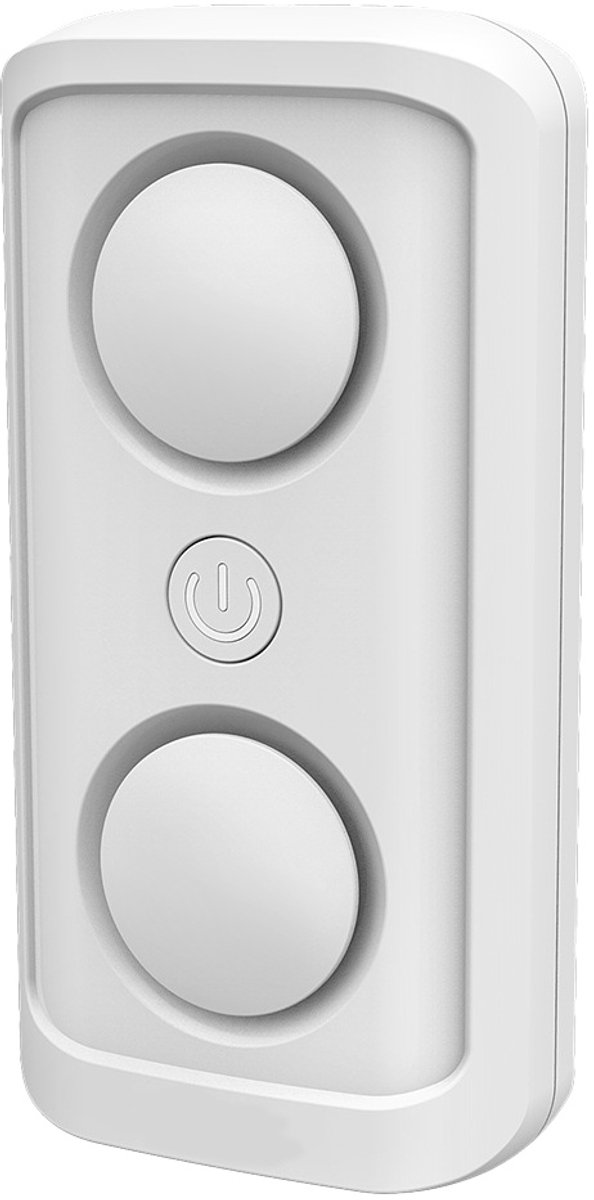 Oneay Ultrasone rattenverjager – Elektronische verjager met dubbele speaker – Tegen ratten, muizen, muggen en insecten – Krachtige ultrasone ongedierteverjager – Geschikt voor binnengebruik – Wit