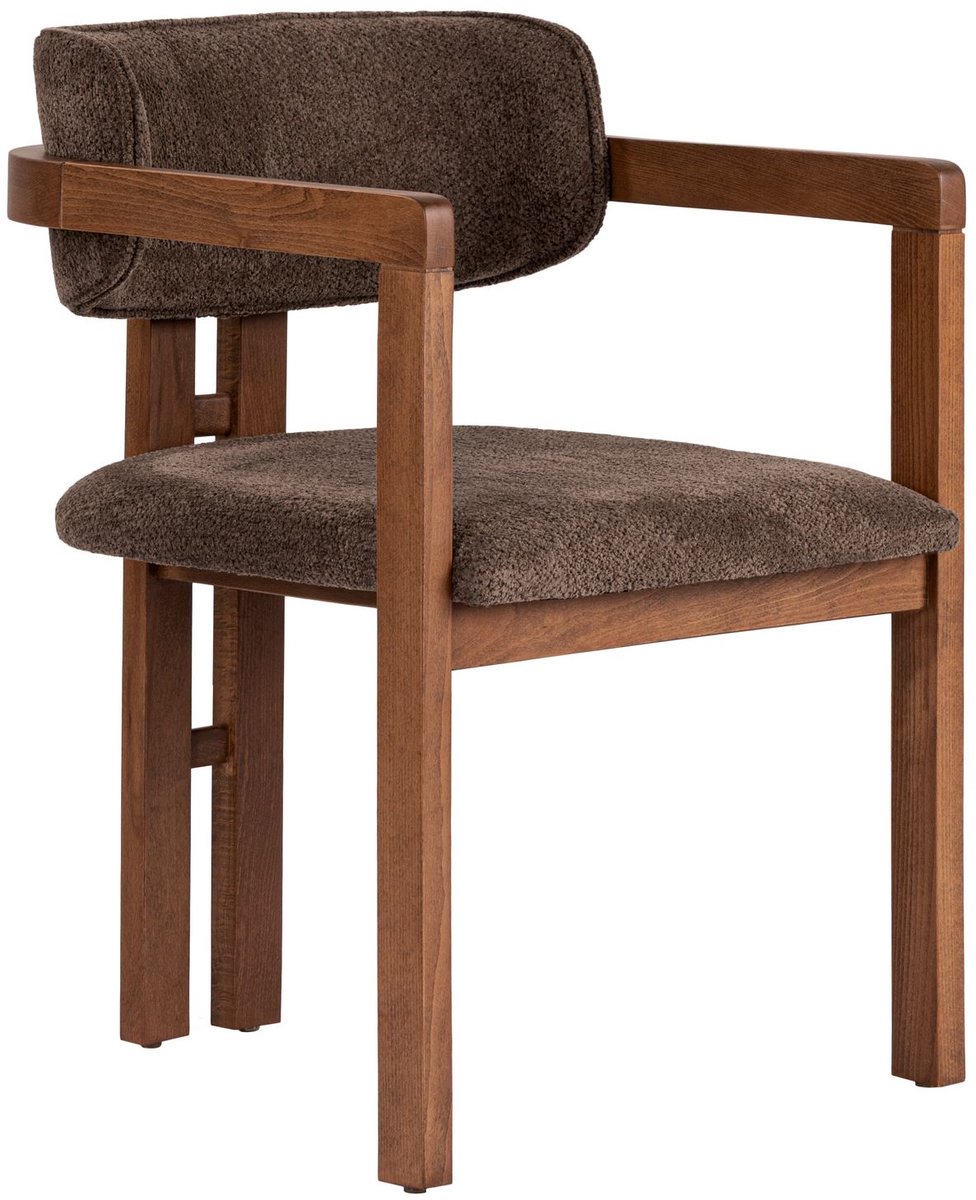 Skye Decor , Stoel, Toscana - Brown, Walnut, Beukenhout, Bruin & Walnoot, 54 x 54 x 76 cm
