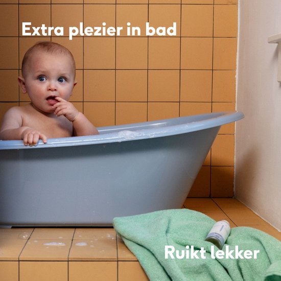Naïf - Badschuim - Baby & Kids - Babyverzorging - Verzachtend & Reinigend - Natuurlijke Ingrediënten - 500ml