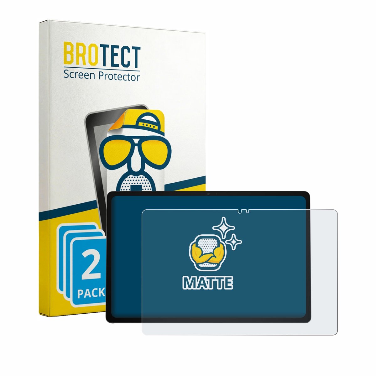 BROTECT - Screenprotector voor ASUS Chromebook CM32 - Folie Beschermfolie matte 2 Stuks