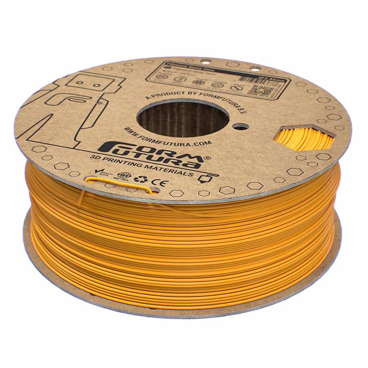 FormFutura EasyFil ePLA Filament - 1.75 mm - Signal Yellow - 1000 gram