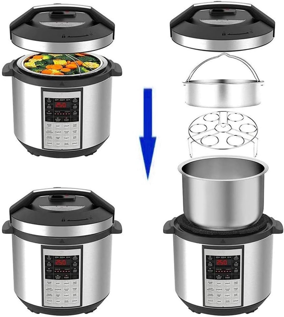 3-Delige Stoompan Accessoireset voor 21 cm Instant Pot thumbnail 3