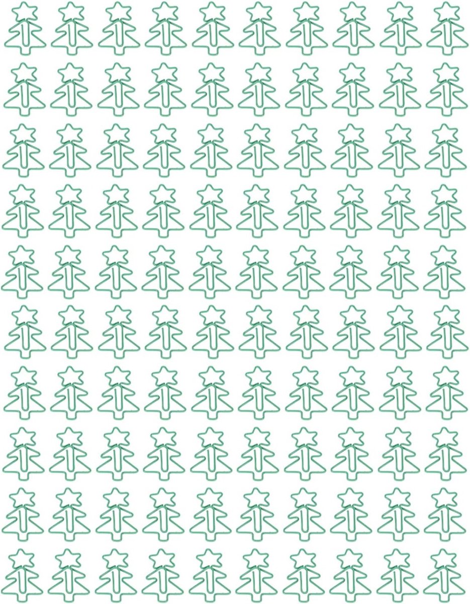 100 Stuks Grappige en Schattige Paperclips als Bladwijzers voor Kantoor, School en Bruiloft Decoratie
