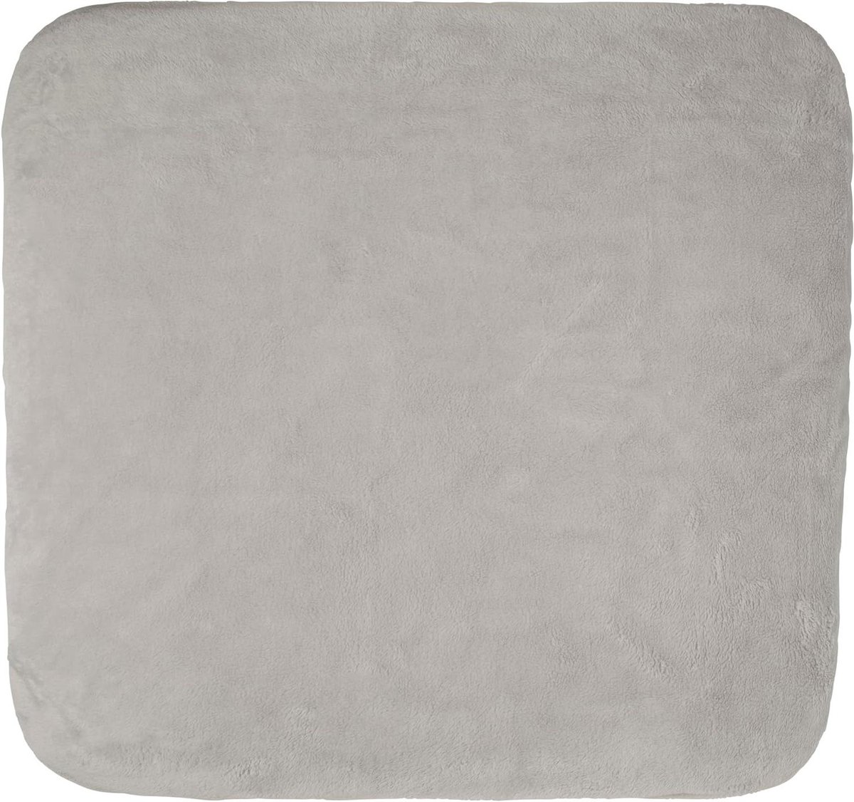 Aankleedkussenhoes - Waskussenhoes Overtrek - Babyverzorging Thuis - Extra Zacht Teddystof - 75x85 cm - Urban Taupe