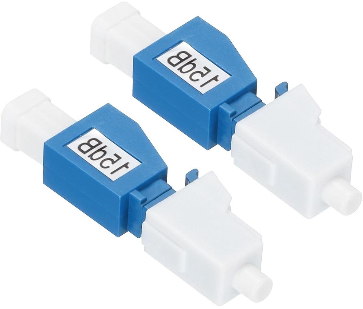 Vezeldempers - Glasvezel Connectoren - Signaal Dempen - Herbruikbaar Ontwerp - 2 Stuks - Zilver