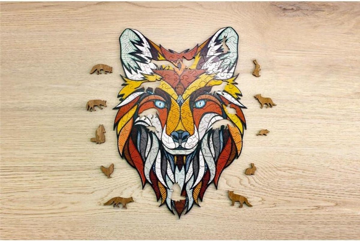 Houten Puzzel - Legpuzzel Model - Ontspannen Hobby - Lijmloze Assemblage - 141 Stukjes - Meerkleurig