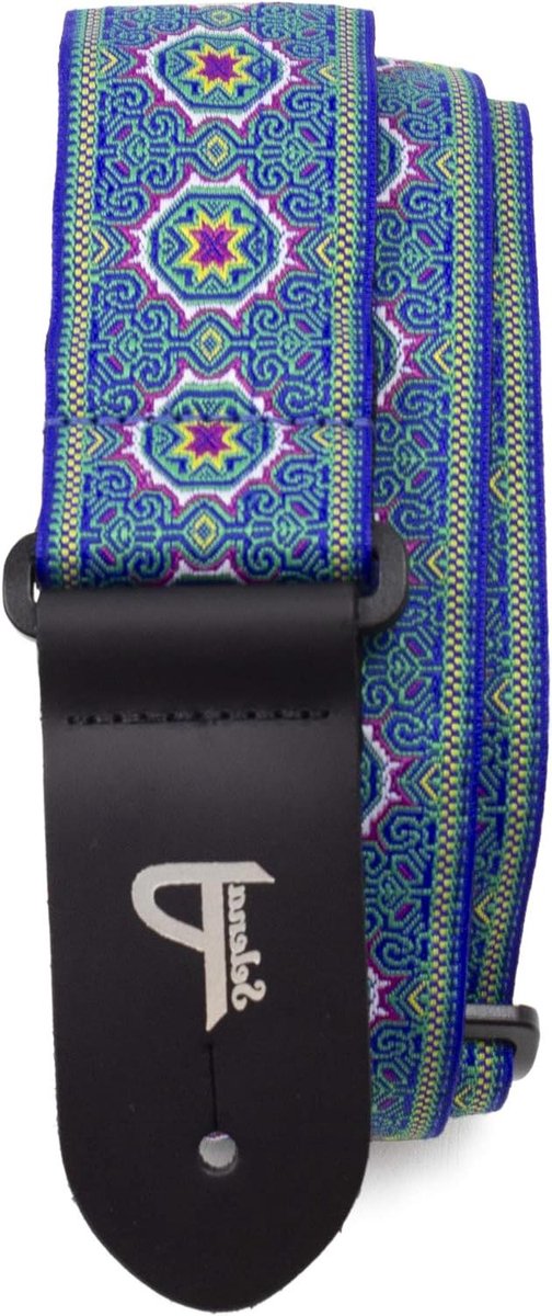 Gitaarband - Muziekband - Muziek Maken - Jacquard Geweven - Verstelbaar 58" - Multicolor