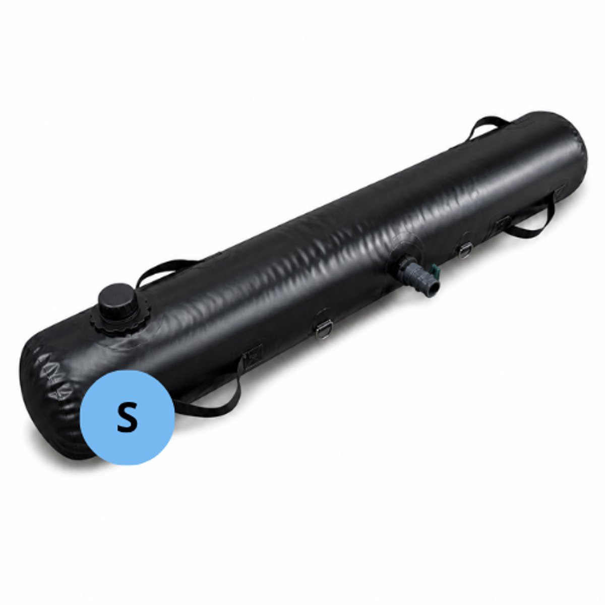 Waterbarrière tegen Wateroverlast - 1,5 Meter ø 15 cm- Heavy Duty PVC - Vulbaar met water - Herbruikbare waterkering - Tegen wateroverlast of overstromingen - Géén zand nodig