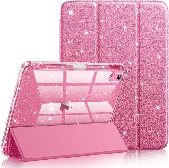 Étui Sounix pour tablette Apple iPad 11 (2025) A16 / Apple iPad 10.9 (2022) - Rose
