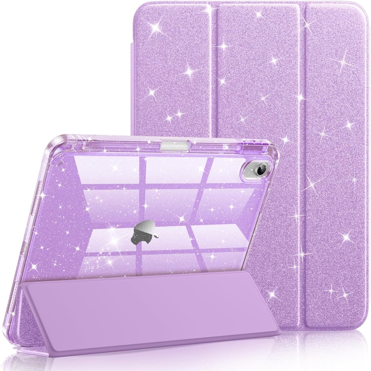 Sounix Tablet hoes Geschikt voor Apple iPad 11 (2025) A16 / Apple iPad 10.9 (2022) - Hoesje - Paars