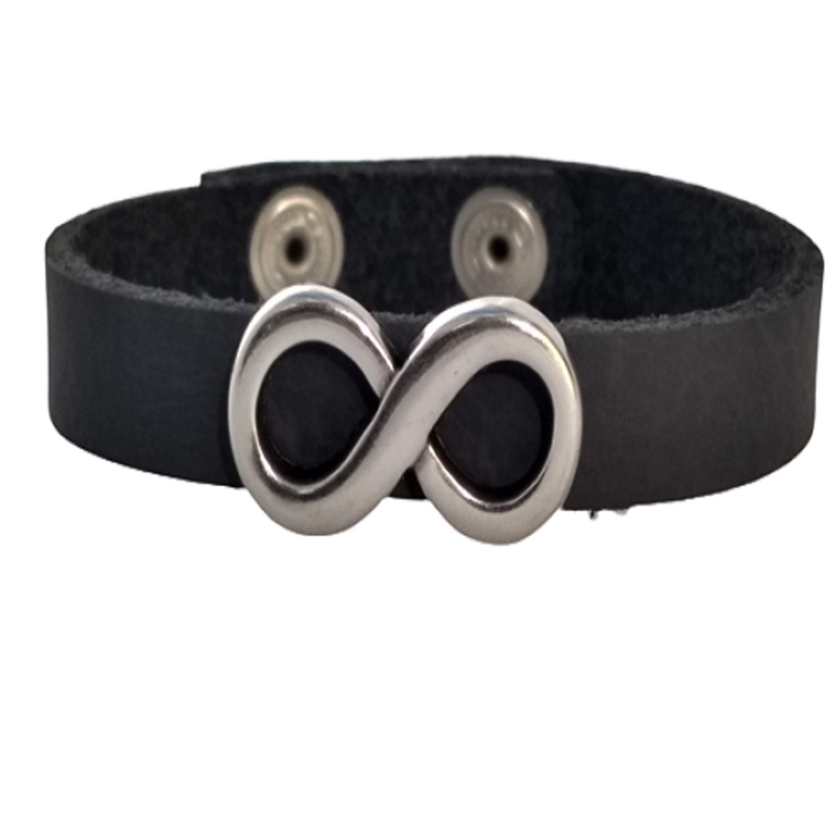 Armband-black infinity