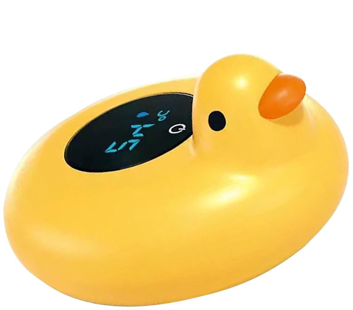Badthermometer Kinderen - Waterthermometer Baby - Veilig Baden - Snelle Temperatuur Updates - 12 cm - Eend-geel