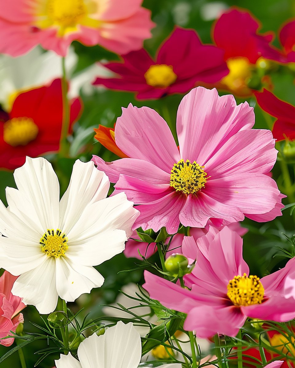 5 sets - Cosmea Sea Stars Zaden Cosmos Bipinnatus Eenjarig Gemengd
