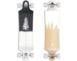 Longboard Skateboard - Cruiser Board - Cruisen en Snelheid - Drop Through Deck - 40 Inch - Aard