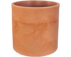 Bloempot Rond - Plantenbak Tuin - Planten Buiten Zetten - Zeer Uv-Bestendig - 50 cm - Terracotta