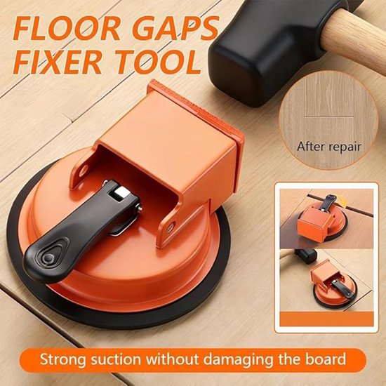 Vloer Naad Reparatie - Vloer Fixer Tool - Naden Dichten - Krachtige Zuigkracht - 15 x 15 x 5 cm van Merkloos — afbeelding 2