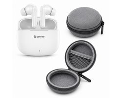 Denver - Draadloze - Blauwe Bluetooth Oordopjes - Earphones - Oortjes + Oplaadcase - Wireless Earbuds - Draadloos