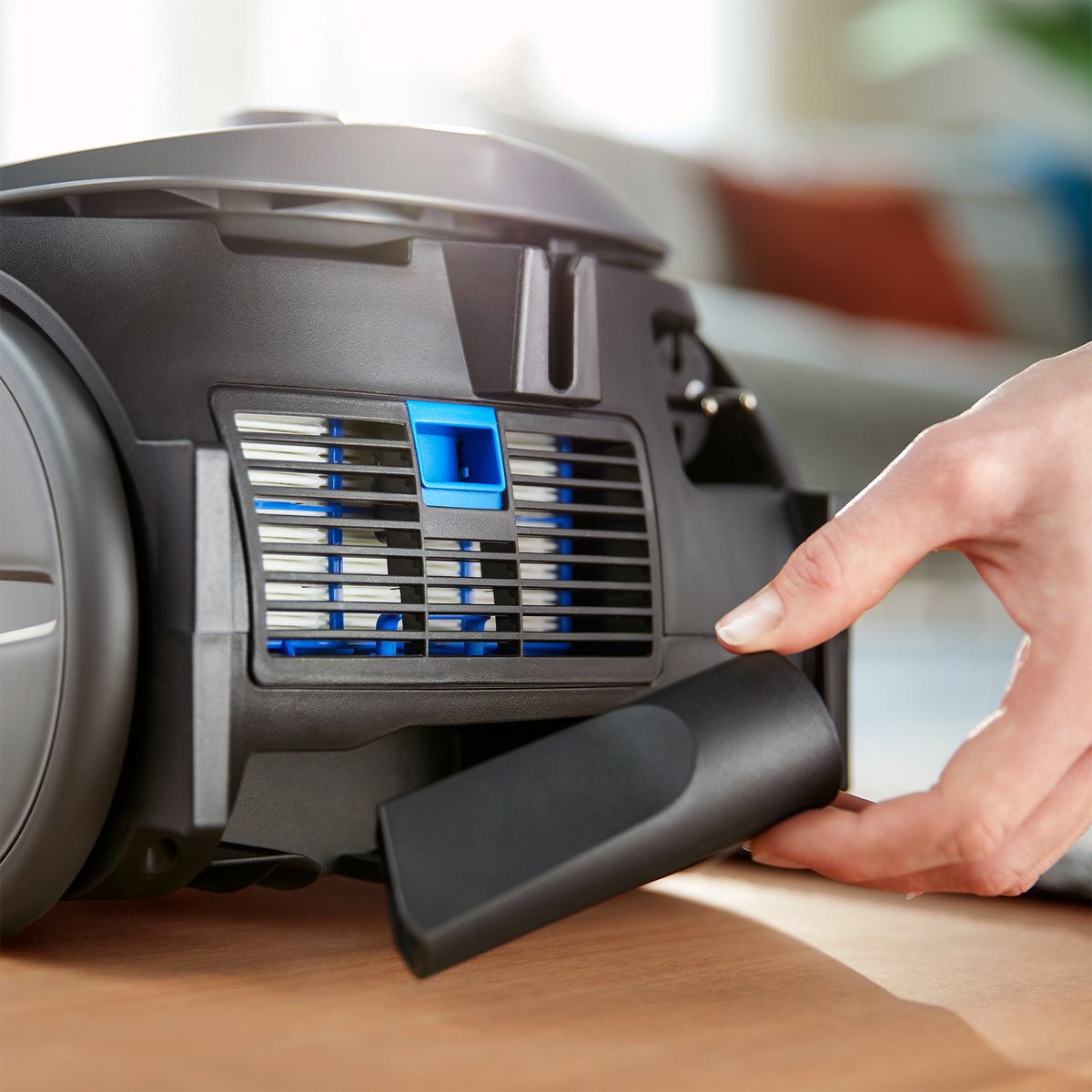 Philips 2000-Serie Stofzuiger met Zak - 900 W – Inclusief 4 Stofzakken en Extra Filter - Compact & Licht - 9 meter bereik - (FC8253/09) — afbeelding 5