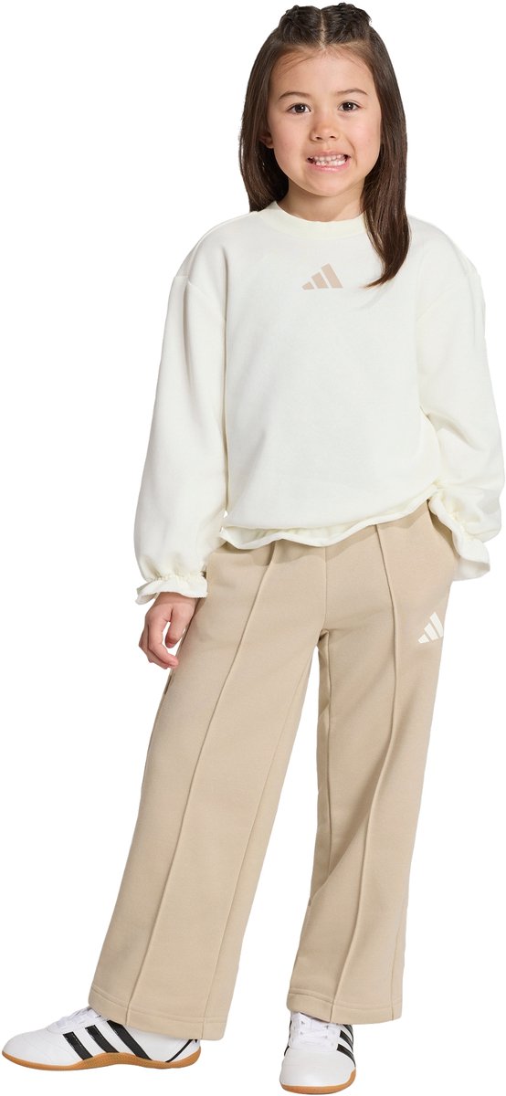 Adidas Sportswear Seasonals Ruffles Joggingpak Meisjes Kinderen Wit