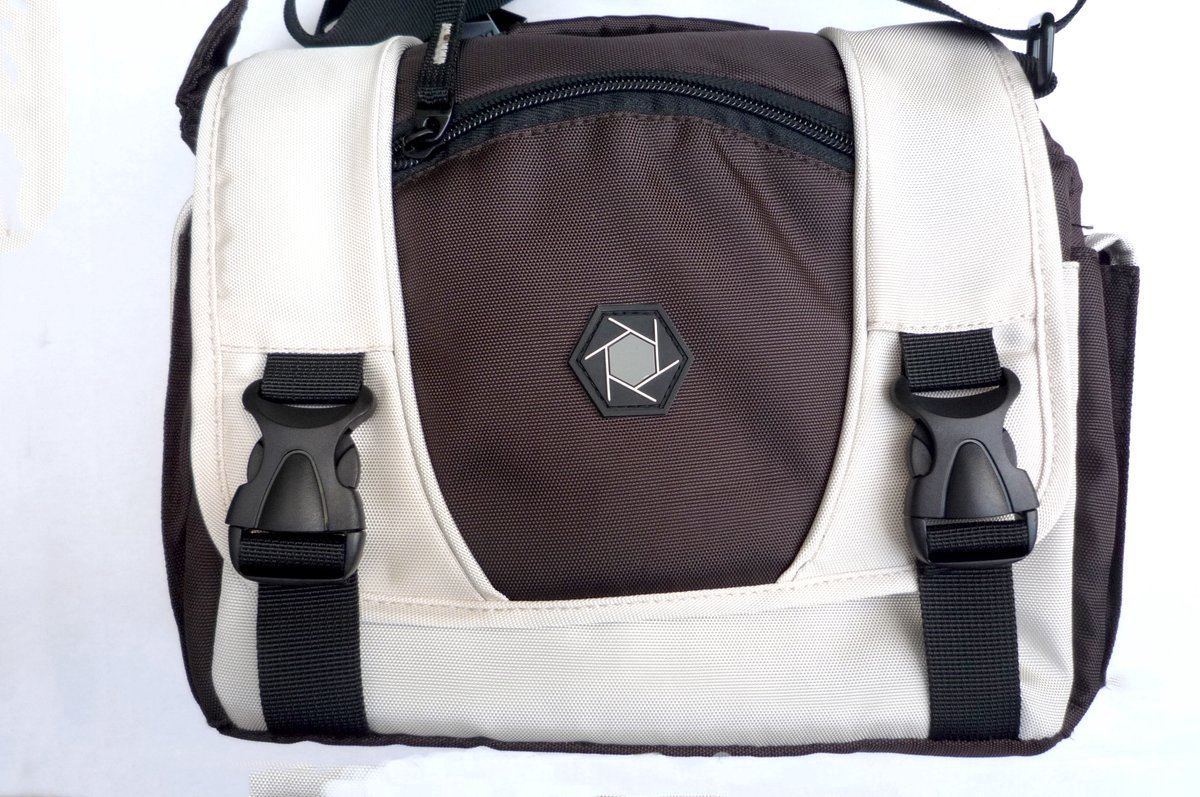 Delamax Cameratas DelaBag Medium - Bruin/Beige