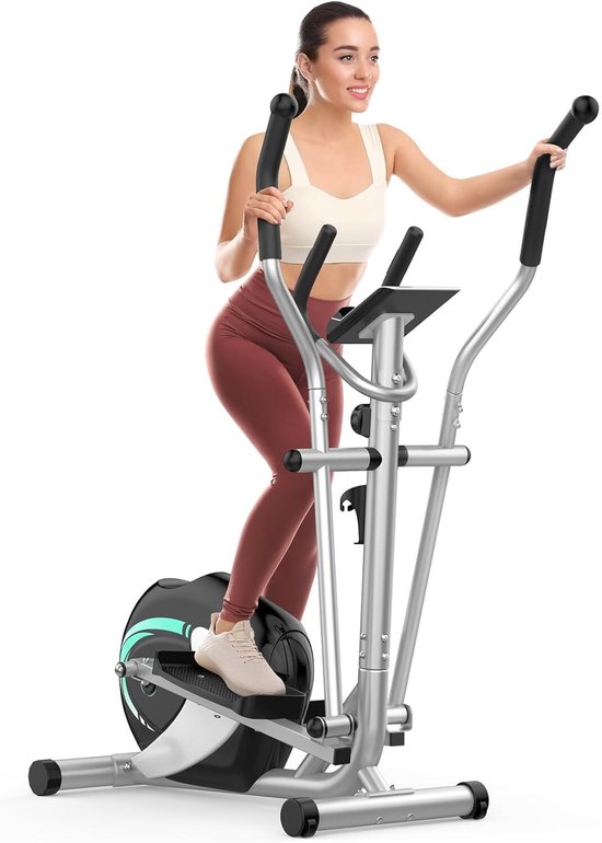 Magnetische Elliptische Cross Trainer Training voor Thuis Gym Workout Fitness Cardio, Zonder Batterij