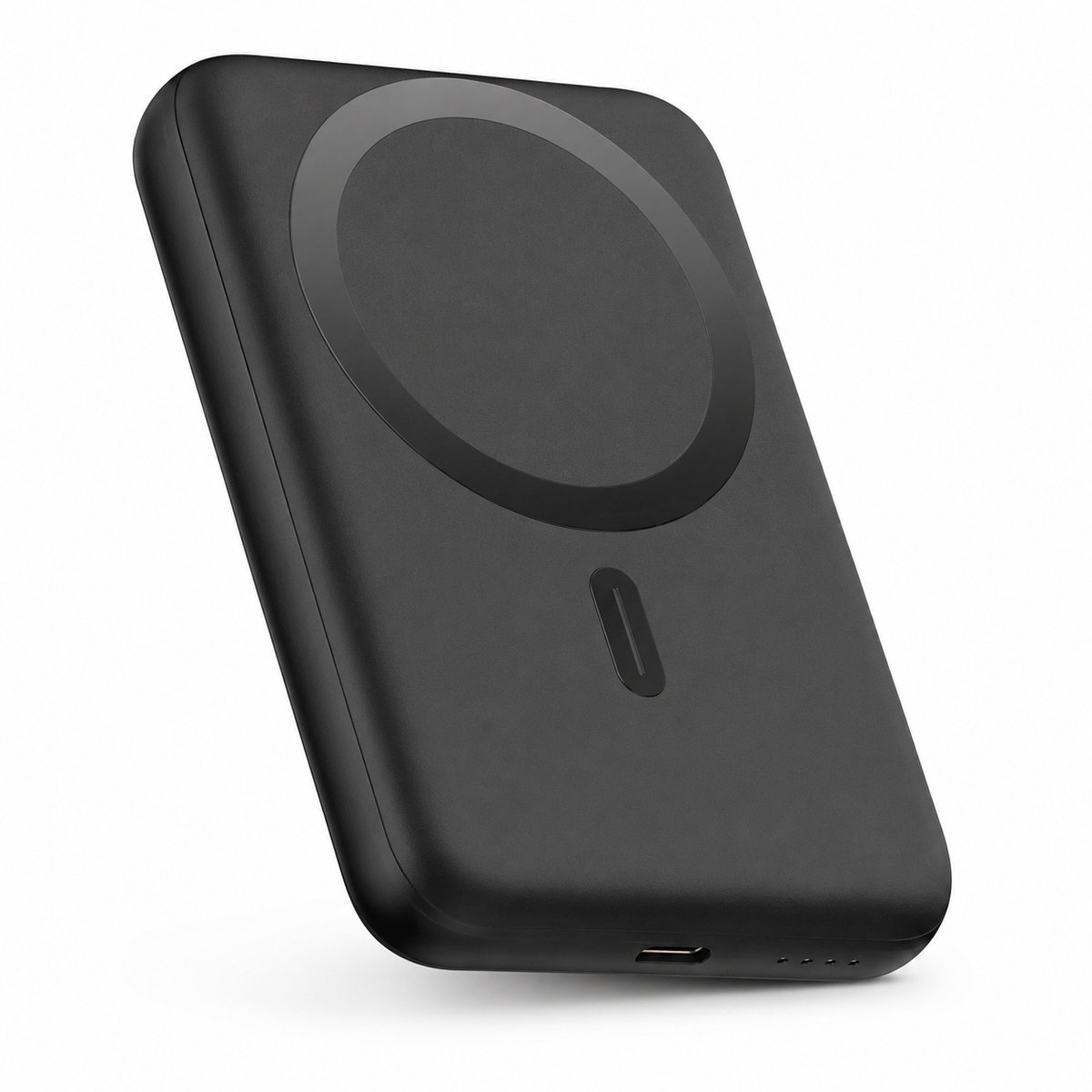 MagSafe Powerbank 10.000 mAh - Geschikt voor MagSafe systeem - Magnetisch opladen - Noodpakket - Draadloos opladen - Met USB-C Poort- Compatibel met Apple en Android