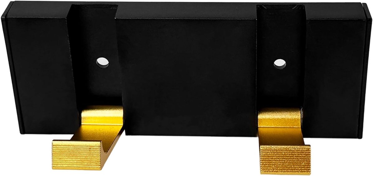Gitaarkabel Houder - Audiokabel Hanger - Audio Accessoires Organiseren - Dubbele Haak Ontwerp - 15.2 x 6 x 1.4 cm
