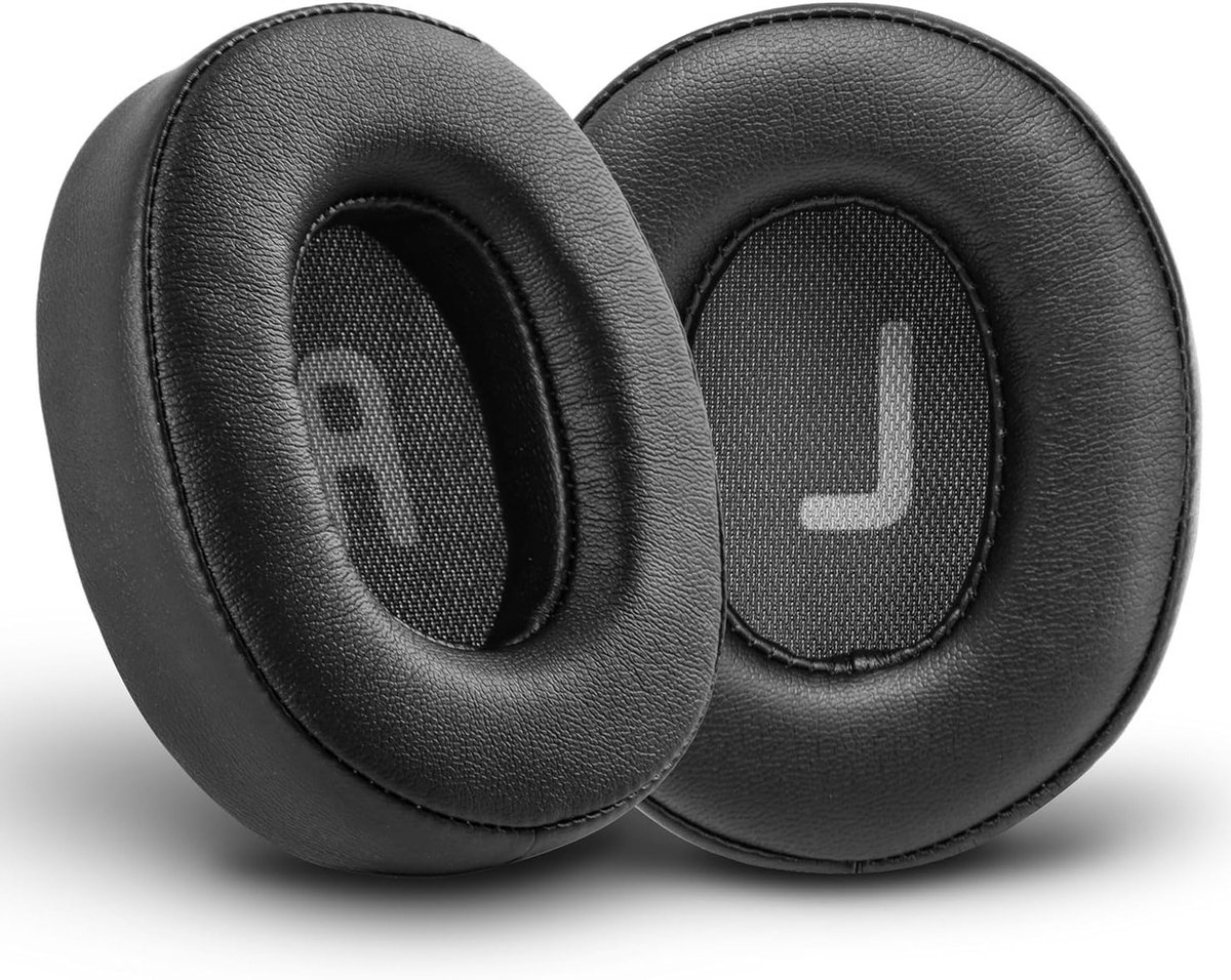 Vervangende Oorkussens van PU Leer voor JBL Tune T760NC/T750BTNC/T710BT/T700BT, Hoogwaardige Geheugenfoam voor Comfort en Geluidsisolatie