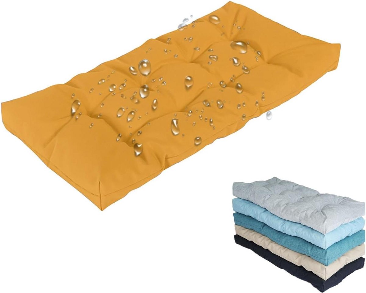 Tuinbankkussen - Bankzitkussen Patio - Comfortabel Zitten - Waterdicht Anti-slip - 180x50x8cm - Color5
