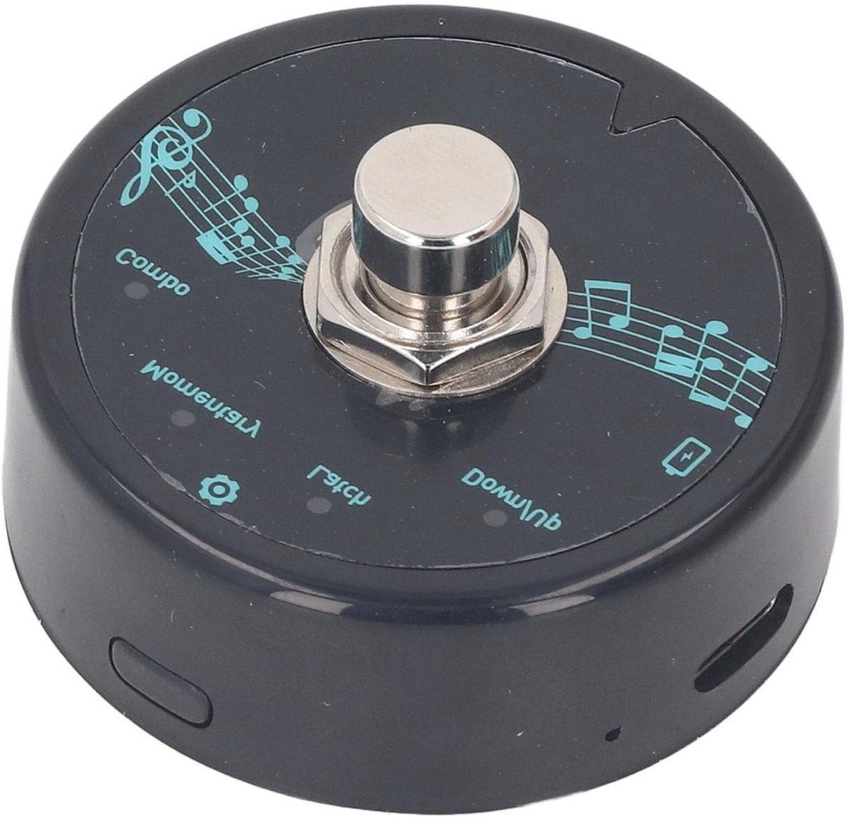 MIDI Voetcontroller - Muziek Controller - Muziek Productie - Ultra Lage Latentie - 7 x 7 x 4 cm - Zwart