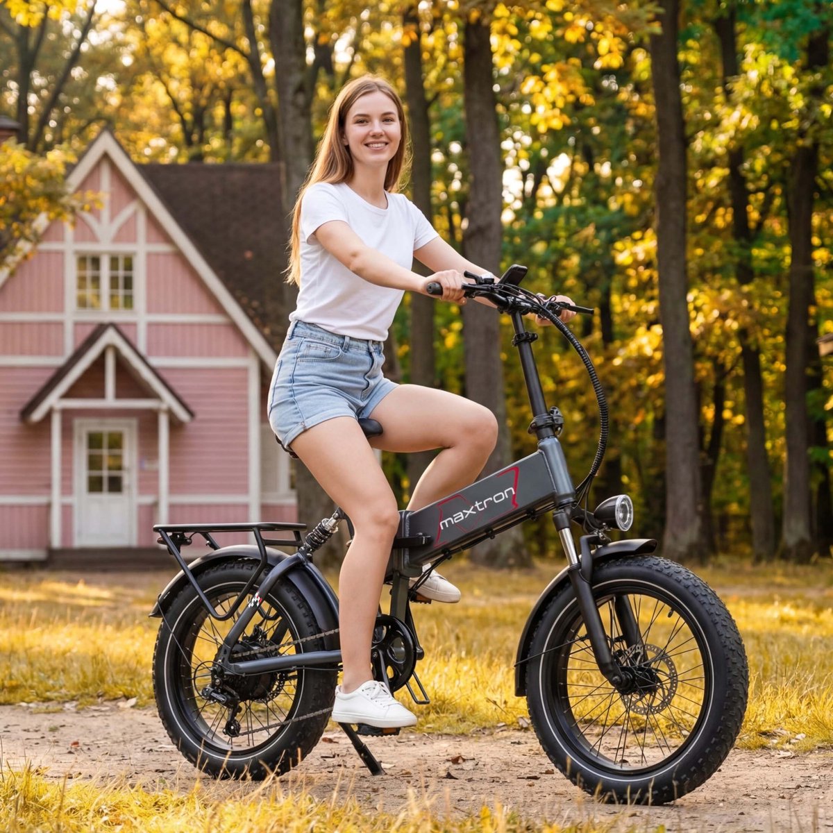 vankel Polaris Elektrische Fiets – Opvouwbare E-bike – 20×4.0 Inch Fatbike – 48V 13Ah Accu – Actieradius tot 45 km – Mechanische Schijfremmen – Stadsfiets – Max. Belastbaar 120 kg – Grijs – foto 6