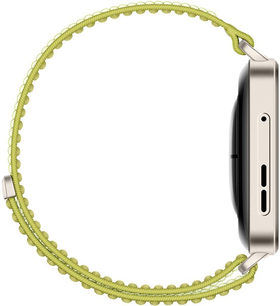 HUAWEI WATCH FIT 4 Pro - Groen geweven horlogeband | Ultra slank design | ECG Functie | Geavanceerde sportmodi | Tot 10 dagen batterijduur | Compatible met iOS & Android