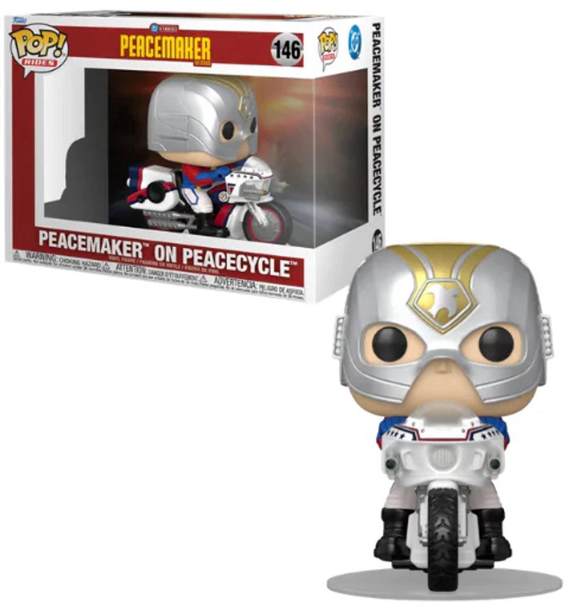 Funko Peacemaker POP! Rides Vinyl Figure Peacemaker Doppelganger 15 cm POP! Figuur