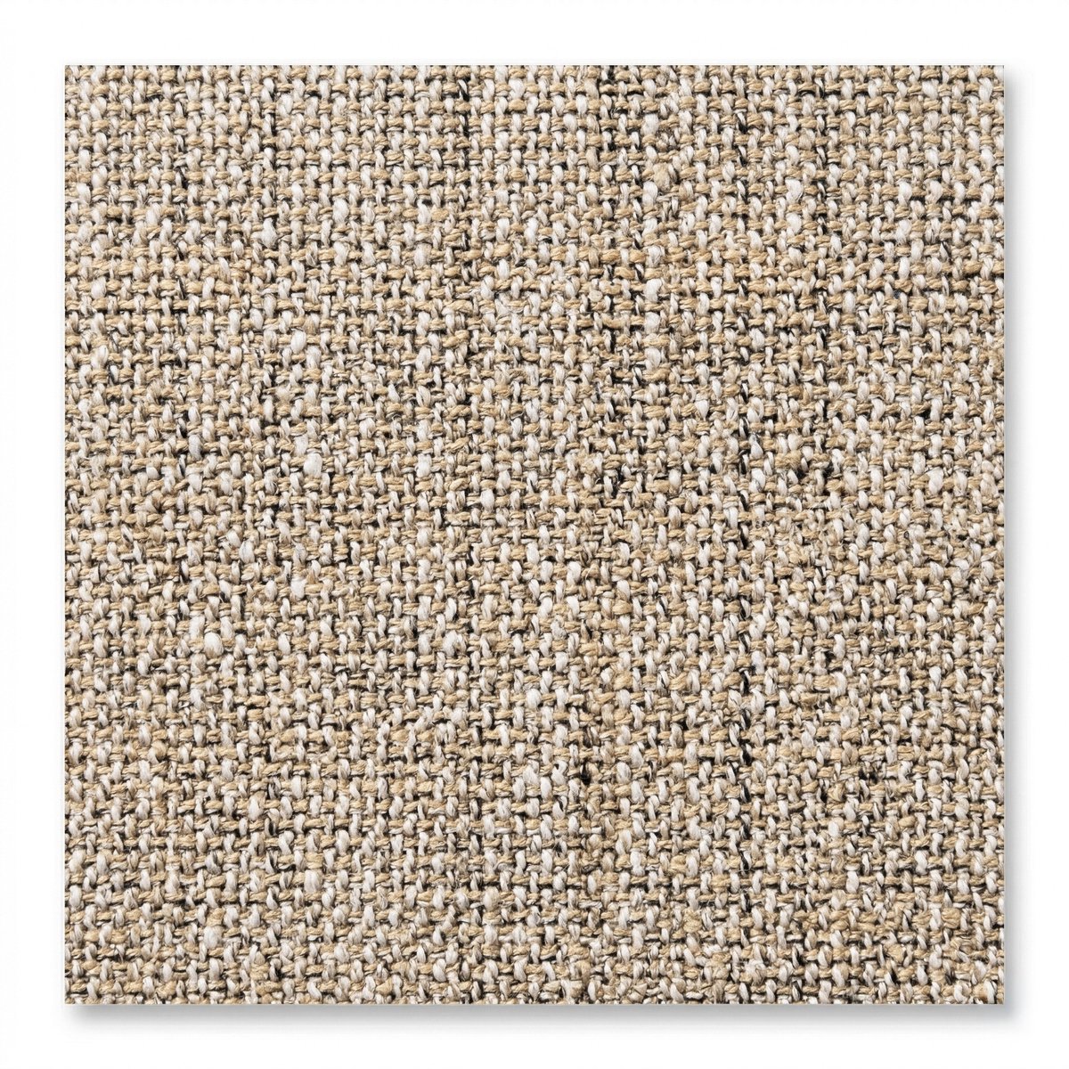 Draaifauteuil Hoog Coco - Beige Stoffen Fauteuil - Draaibaar
