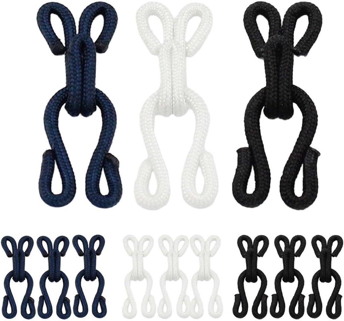 Naaisluitingen Haken en Ogen - Fur Hooks Sluitingen - Kleding Maken - Stabiele Metalen Ker