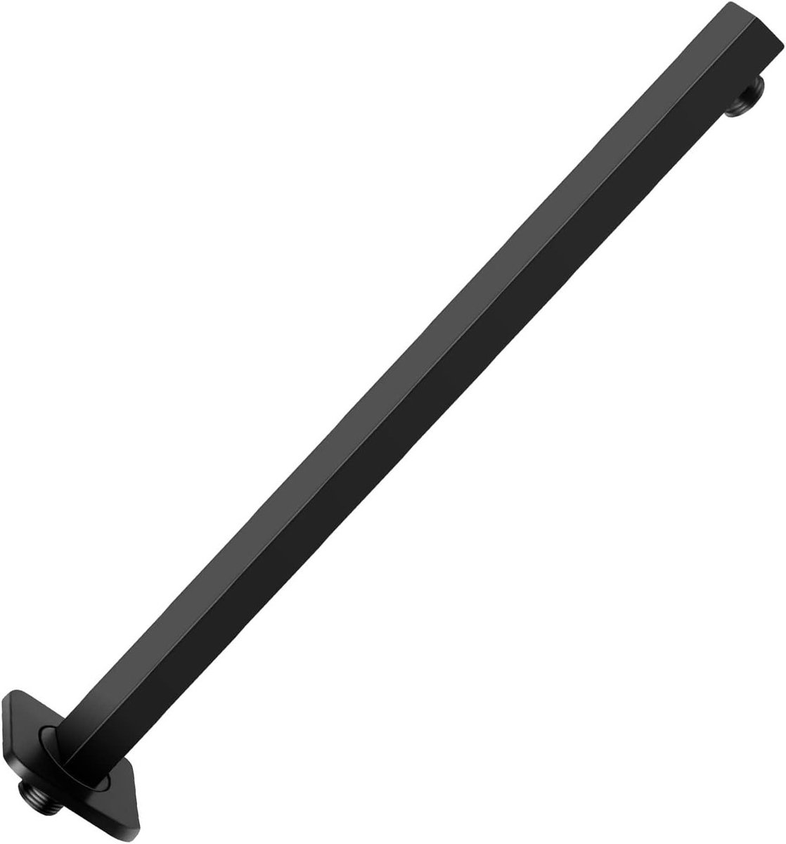 Verlengstuk voor Douchekop 40 cm - Zwart Douchearm Geschikt voor Regendouche en Badkamerinstallatie