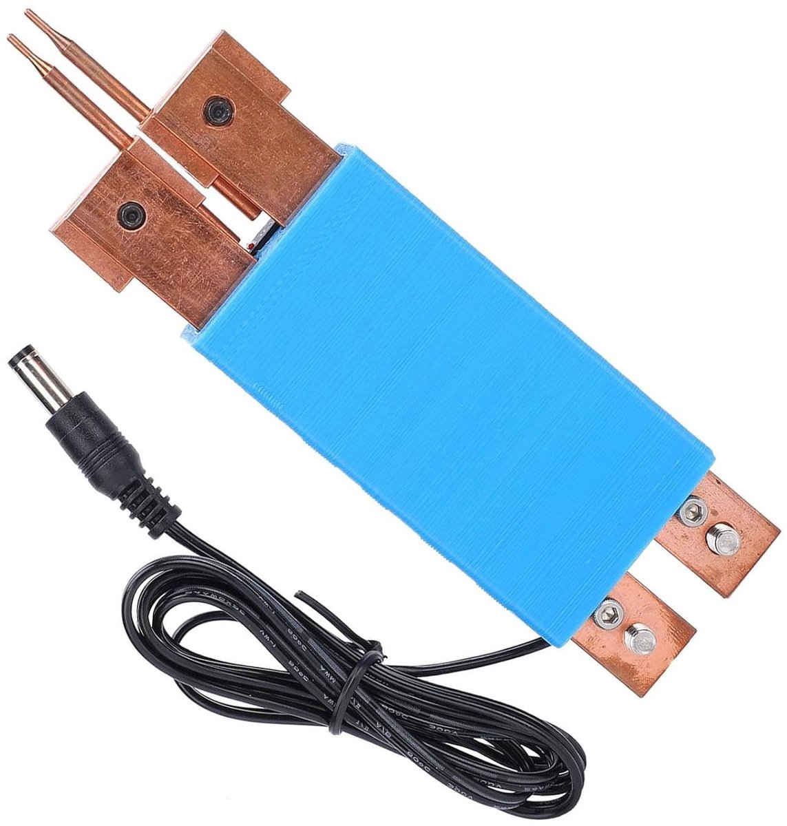 Handheld Accu Puntlaspen voor Eenvoudige Bediening, DC 4-12V 800A, Snelle Warmteafvoer voor Accupakketten en Montage. 1 x Laspen, 2 x Accessoires