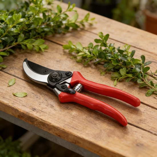 Snoeischaar voor fruitbomen - 20,5 x 6 x 2,5 cm (Bladlengte: 5 cm) - Gespecialiseerde takkenschaar - Bloemenschaar & stengelschaar - Entschaar voor tuin & bonsai - Snoei- & landschapsgereedschap - Tuin- & bloemsnoeier — afbeelding 5