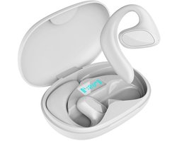 OUYLAF AI Vertaalcomputer - AI-vertaling oordopjes Real Time - 144 Talen Real-Time Vertaling - Bluetooth-headset - Translator - AI Vertaler - translator earbuds - Draagbaar - draadloze hoofdtelefoon - Wit