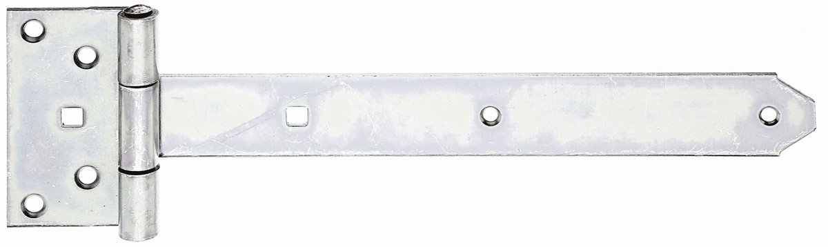 Alberts 310929 kruisscharnier | met ingeperste stift | galvanisch verzinkt, gechromateerd | band 291 x 40 mm | scharnier 103 x 59 mm | set van 3