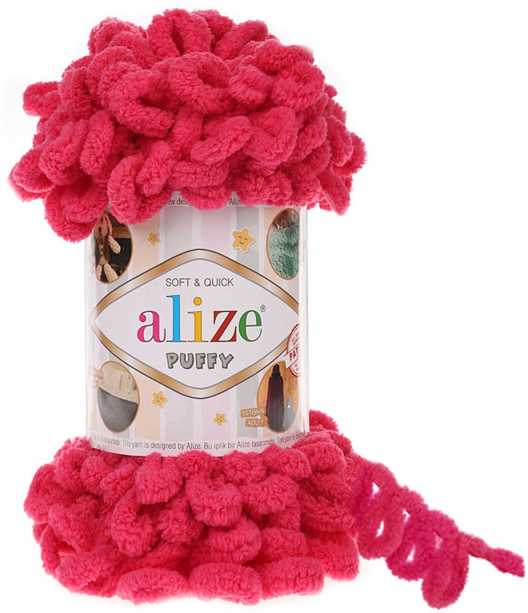 Alize Puffy 149 Fuchsia Pakket 5 bollen 100 Gram