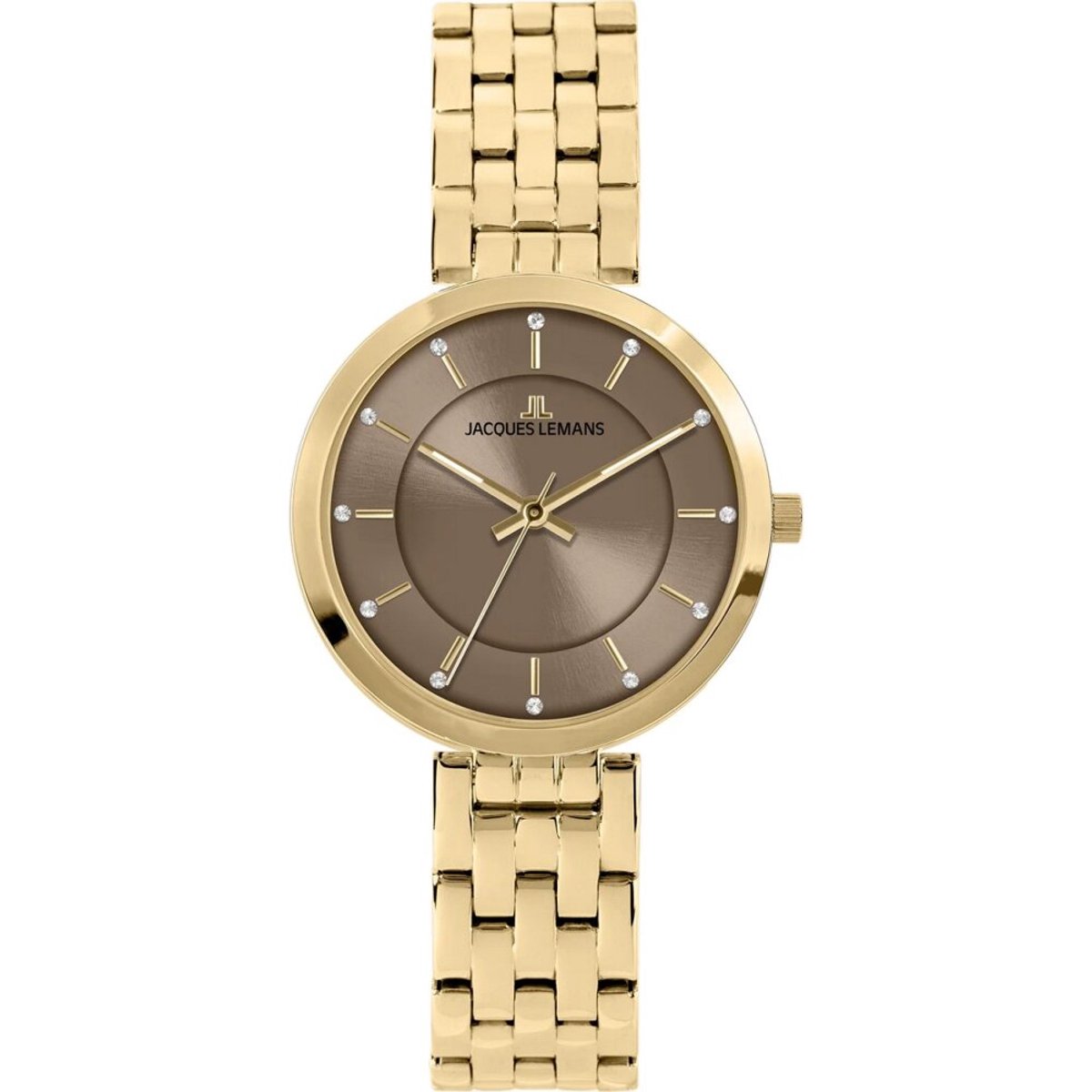 Jacques Lemans - 1-2211F - Polshorloge - Dames - Kwarts - Milano