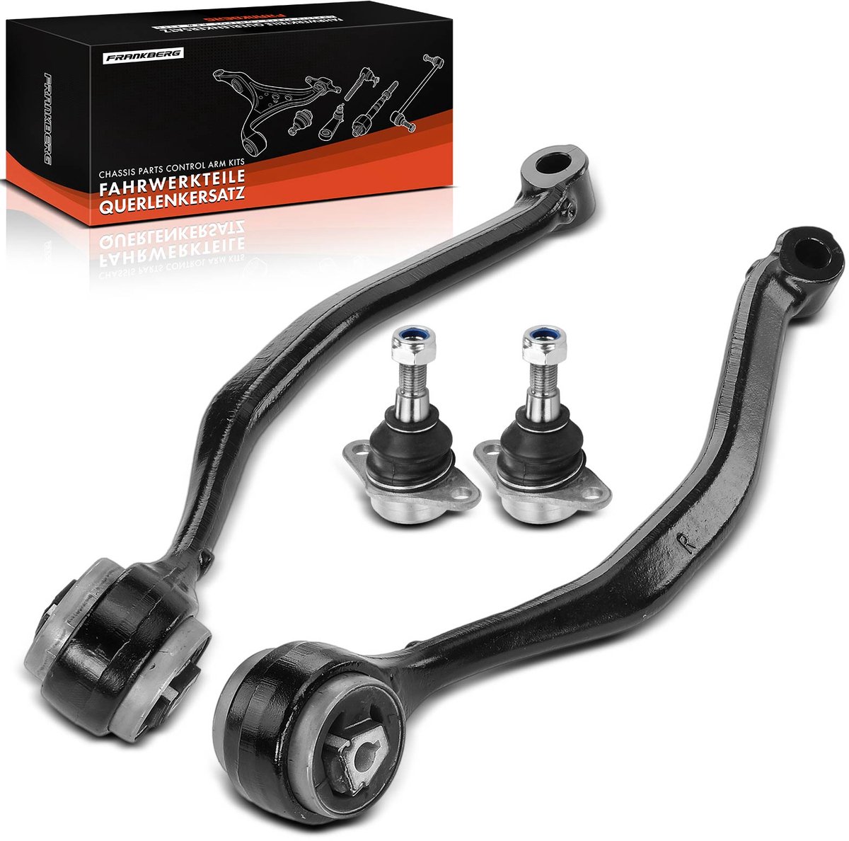 Frankberg 4-delige draagarm set vooras voor BMW X3 E83 2004-2011