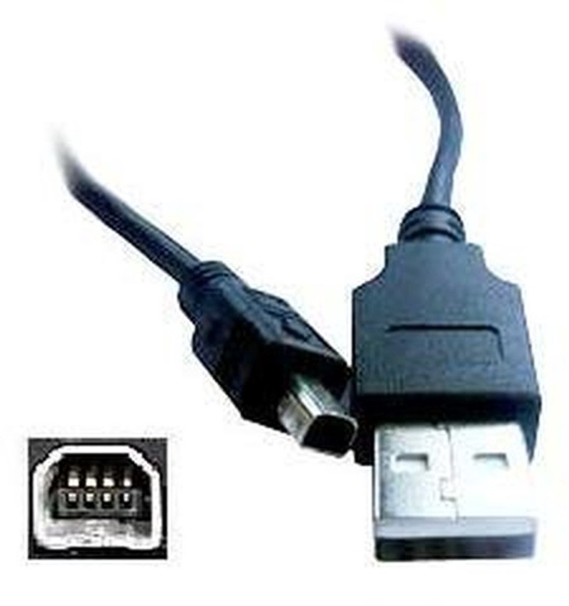 Olympus USB Kabel CB-USB1 voor Camedia Digitale Camera's - Mini USB Verbinding