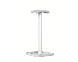 Hoofdtelefoonstandaard, displaystandaard voor hoofdtelefoons, opbergrek voor hoofdtelefoons; multifunctionele, afneembare standaard die plaats biedt aan mobiele telefoons en accessoires.