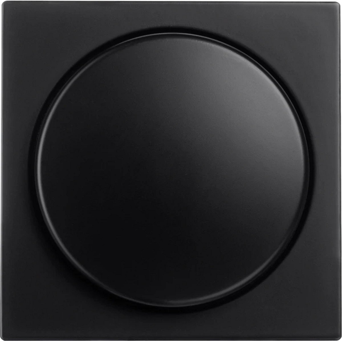 EMhub centraalplaat dimmerknop - Neo55/Vivo55 mat zwart (4090031)