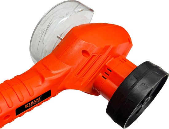 Kibani Accu Onkruidborstel 21V - Incl. 2 Onkruidborstels en 2 accu's - Onkruidborstel Nylon en Staal - Draadloze Onkruidverwijderaar - Elektrische Voegenreiniger - 180° Draaibare Kop - Ergonomisch Handvat - 2000 mAh — afbeelding 5