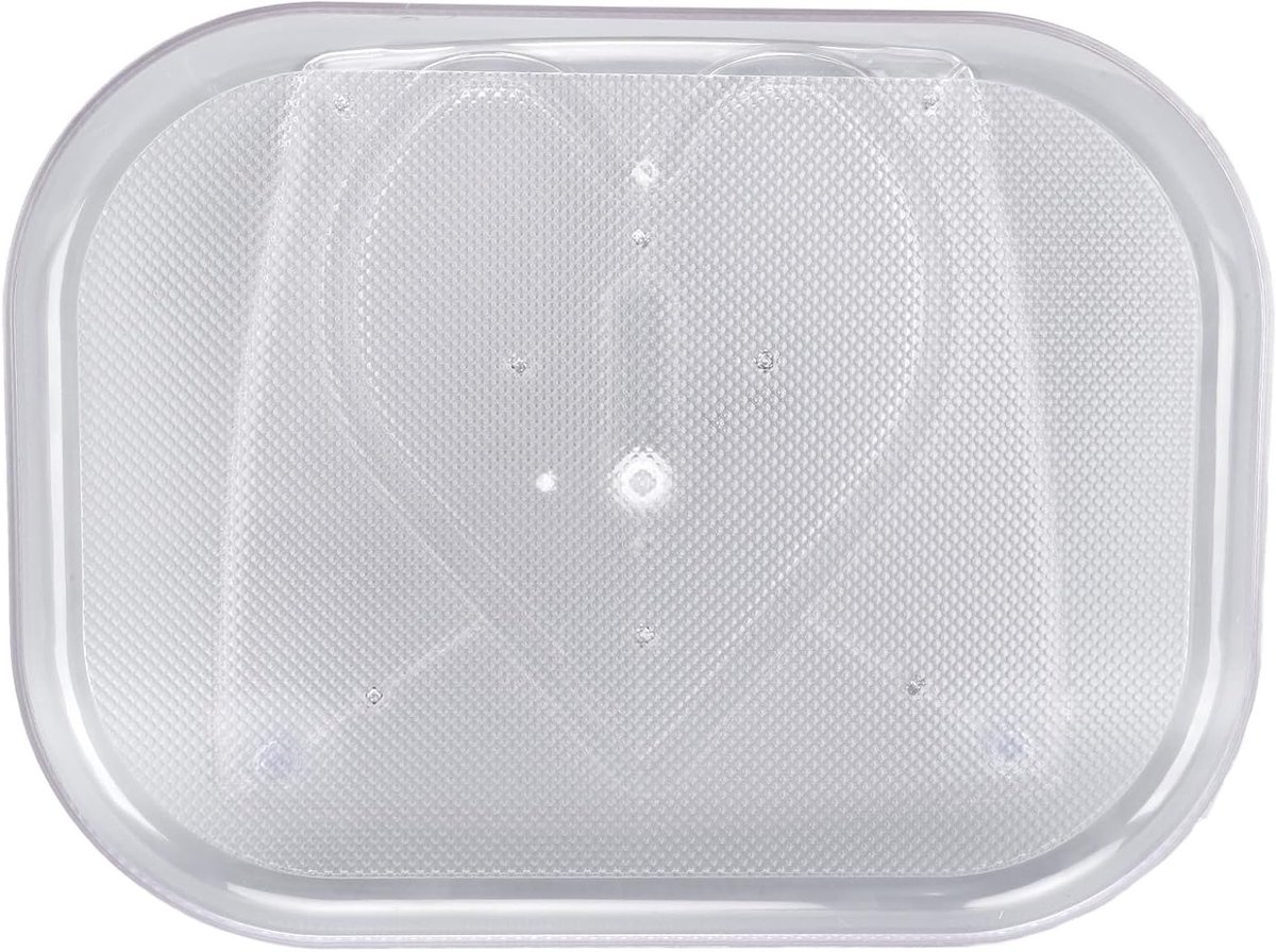 Organiseer je Keuken met een Transparante Draaitafel voor Specerijen - Handige Opbergoplossing voor Koelkast en Aanrecht